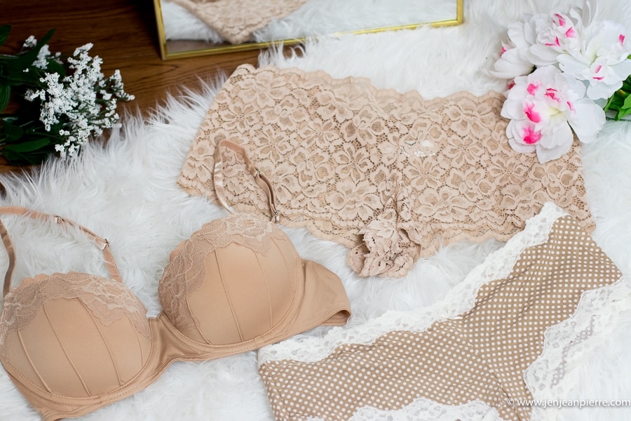 Kohl's intimates bra and underwear Jen JeanPierre